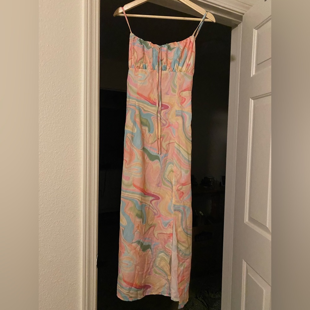 Rare cider maxi dress